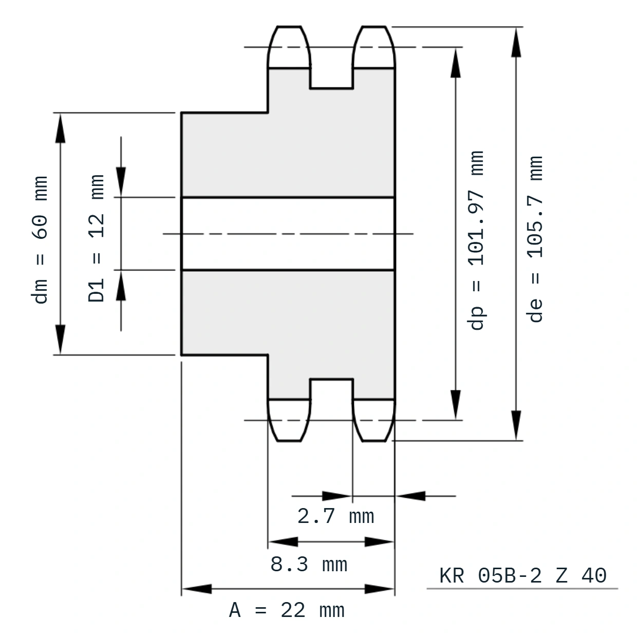 KR 05B-2 Z 40