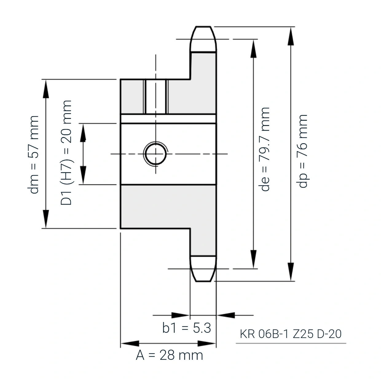 KR 06B-1 Z25 D-20