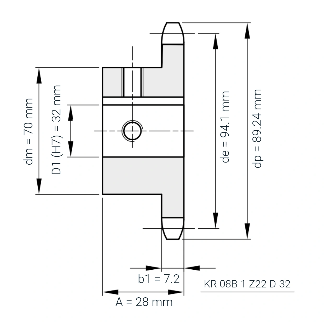 KR 08B-1 Z22 D-32