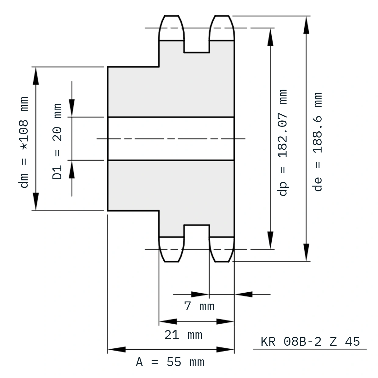 KR 08B-2 Z 45