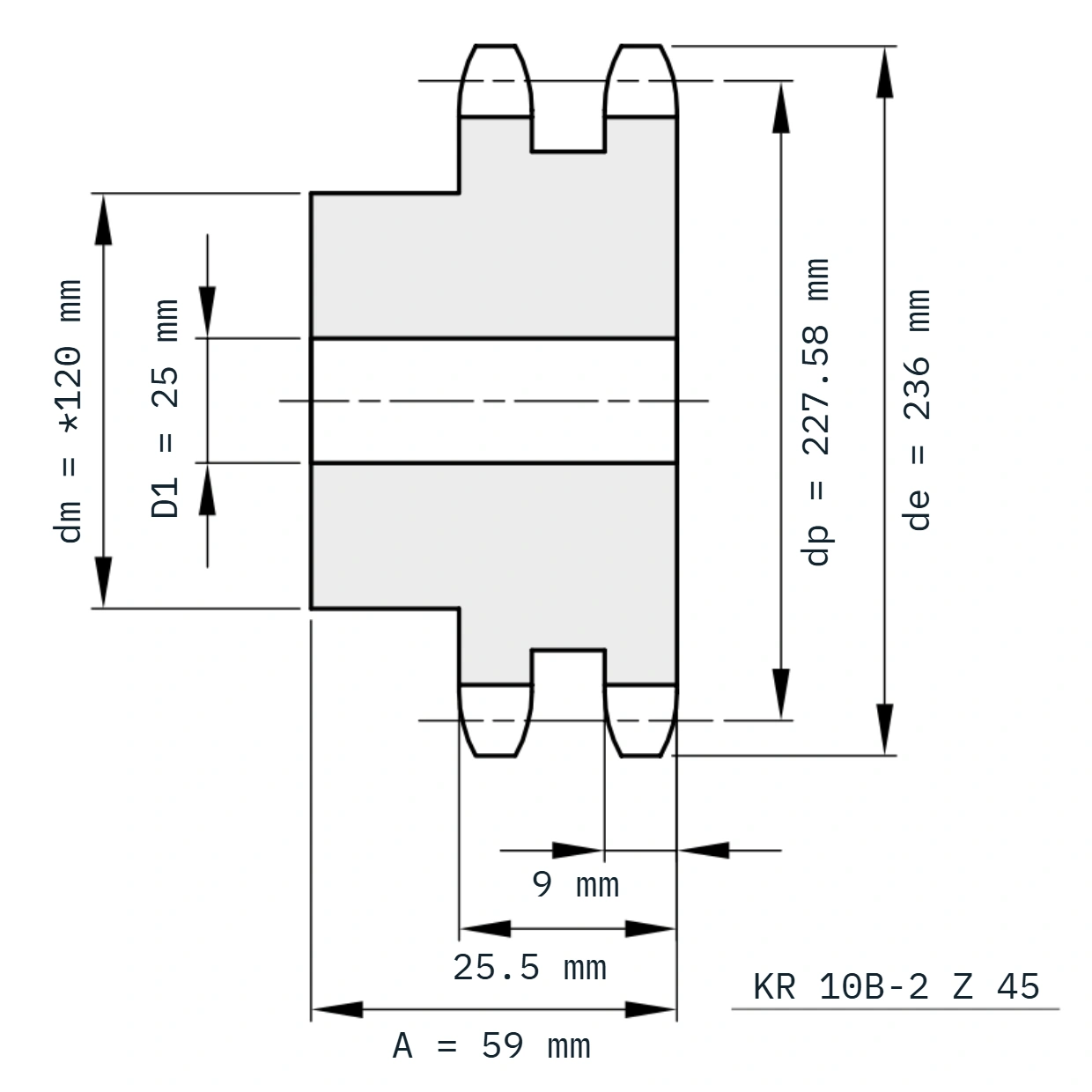 KR 10B-2 Z 45
