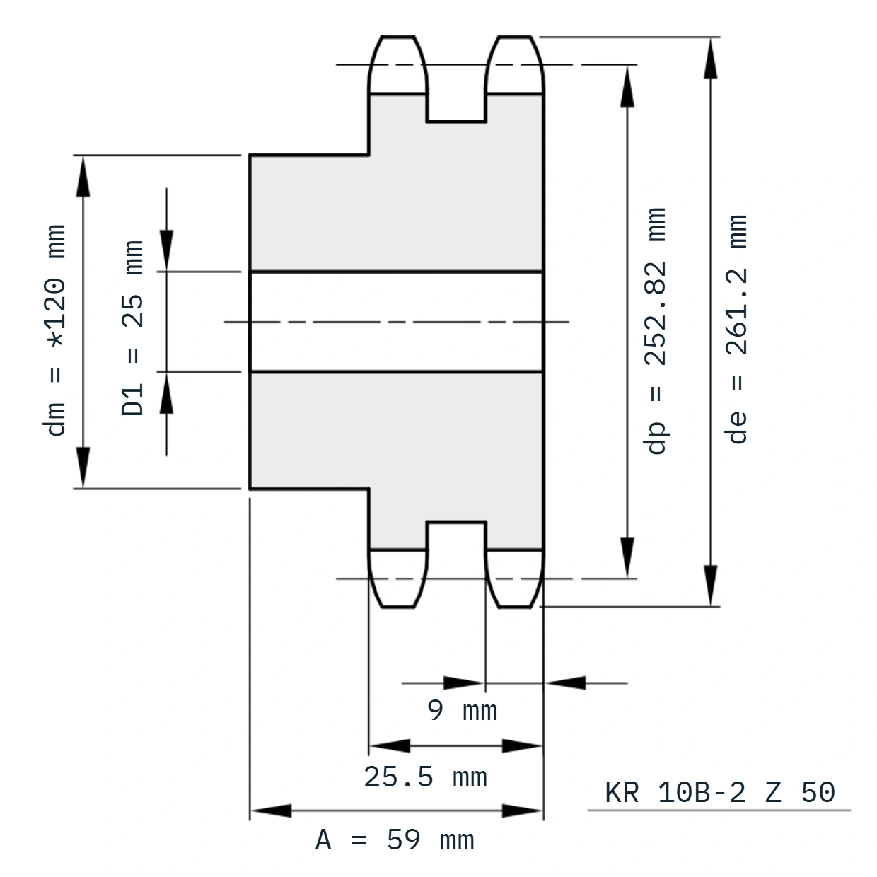KR 10B-2 Z 50