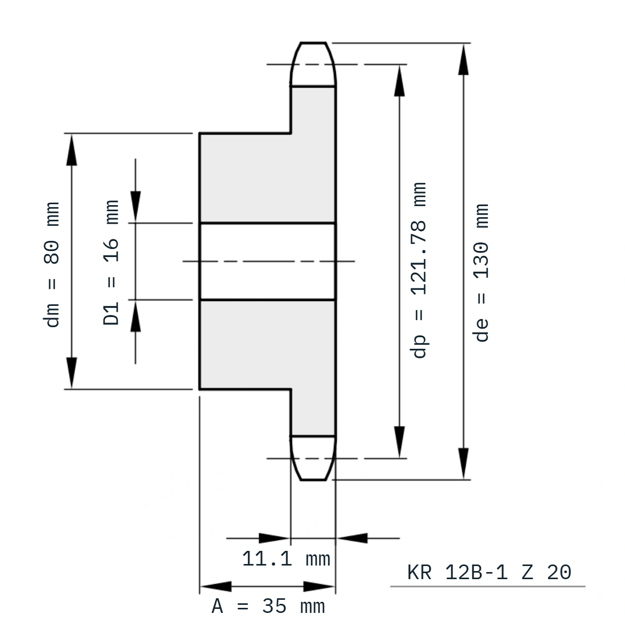 KR 12B-1 Z 20 GH