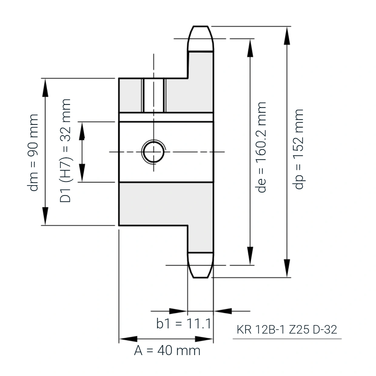 KR 12B-1 Z25 D-32
