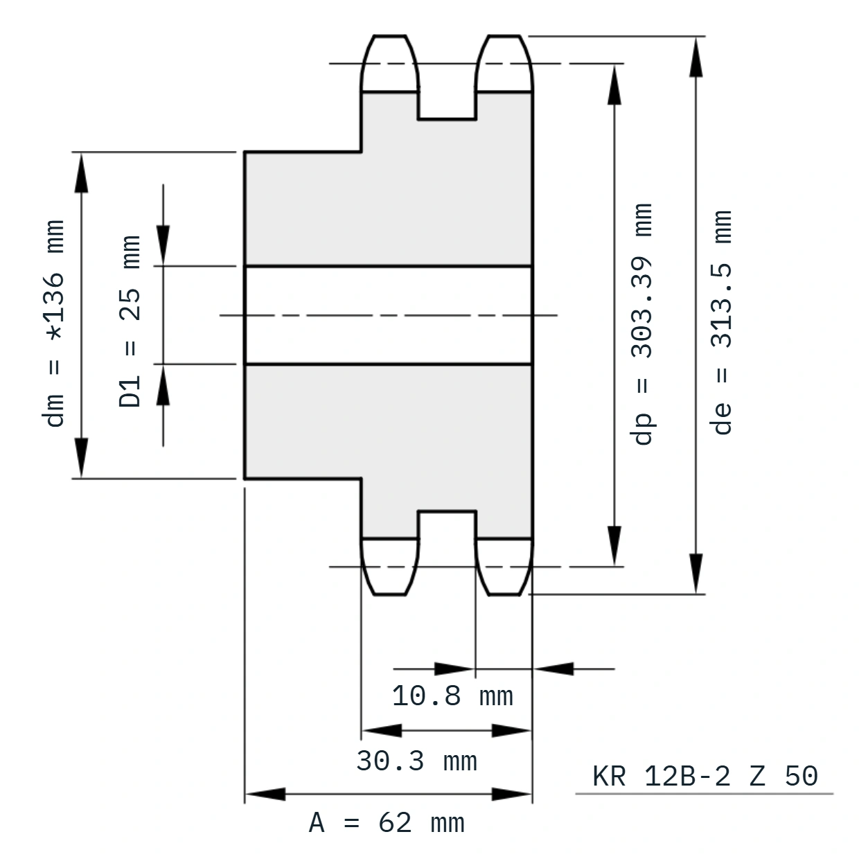 KR 12B-2 Z 50