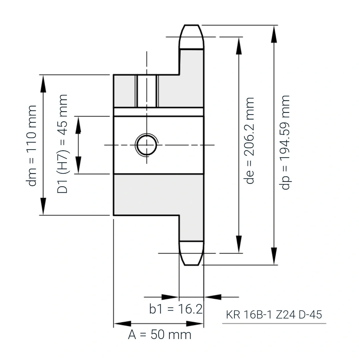 KR 16B-1 Z24 D-45
