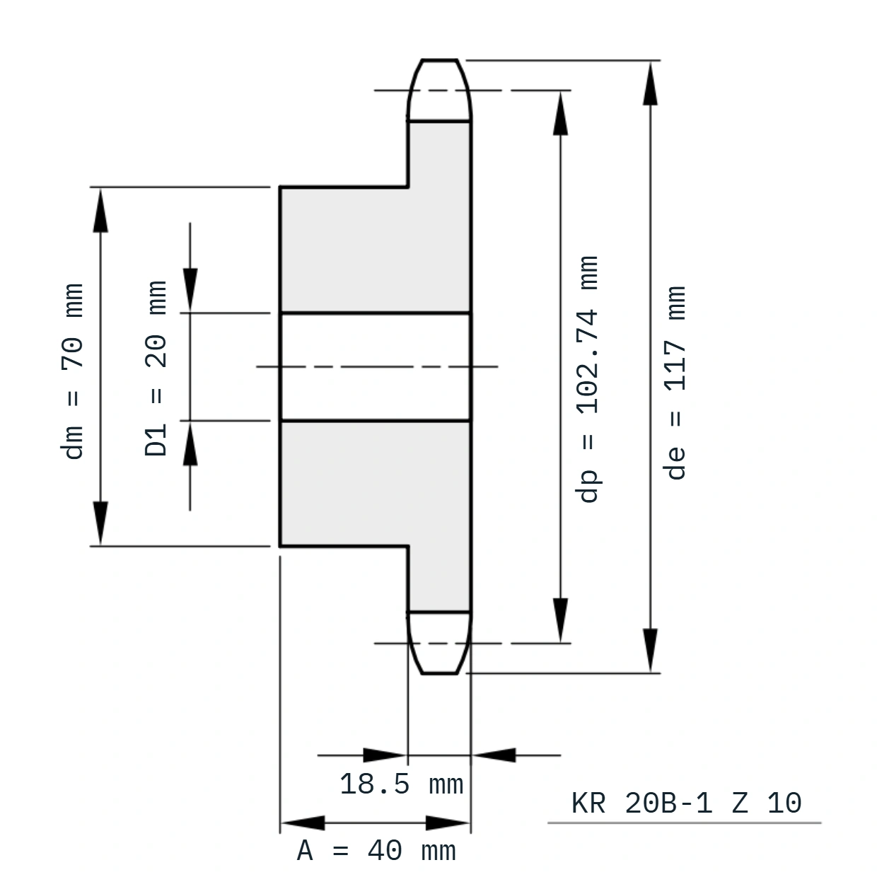 KR 20B-1 Z 10