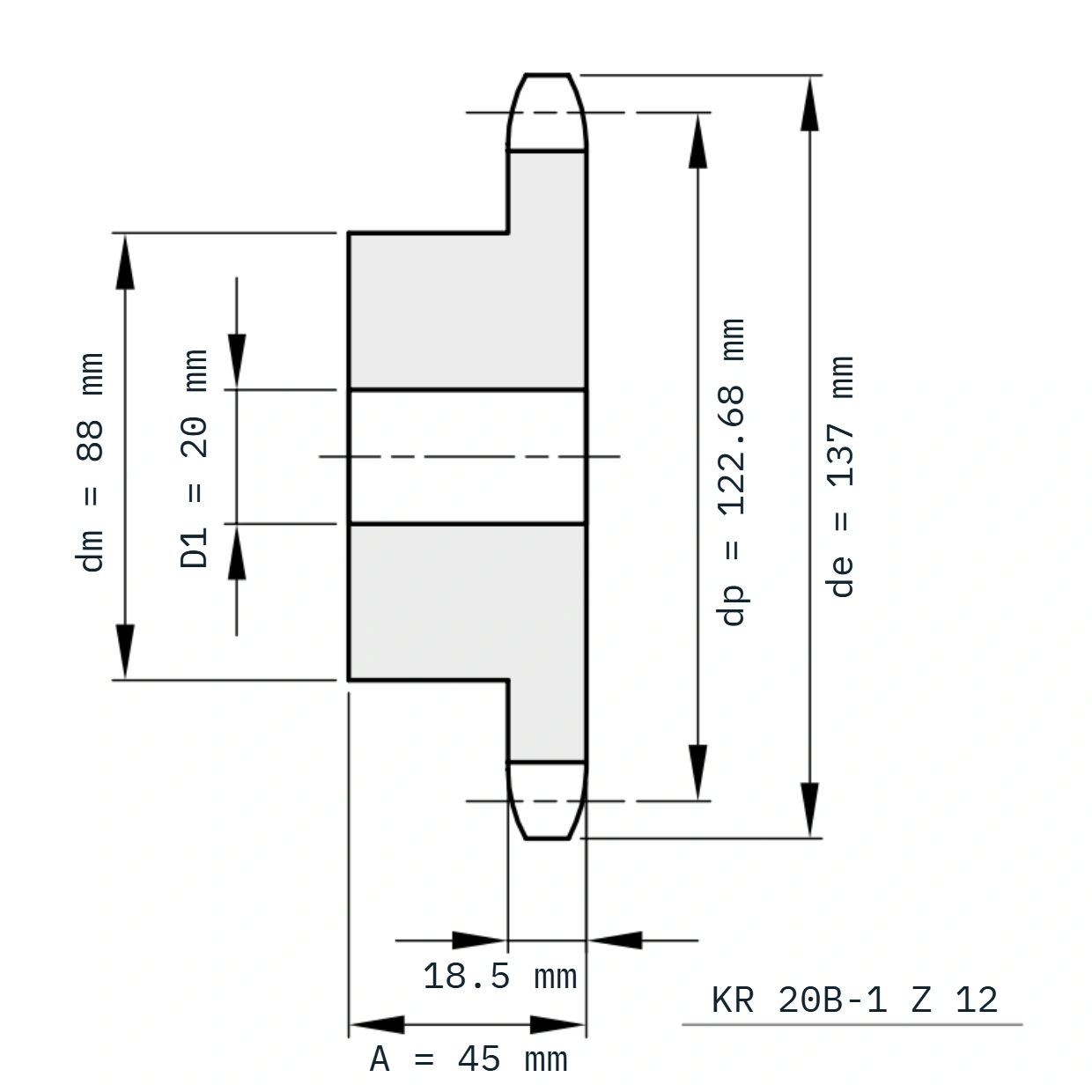 KR 20B-1 Z 12