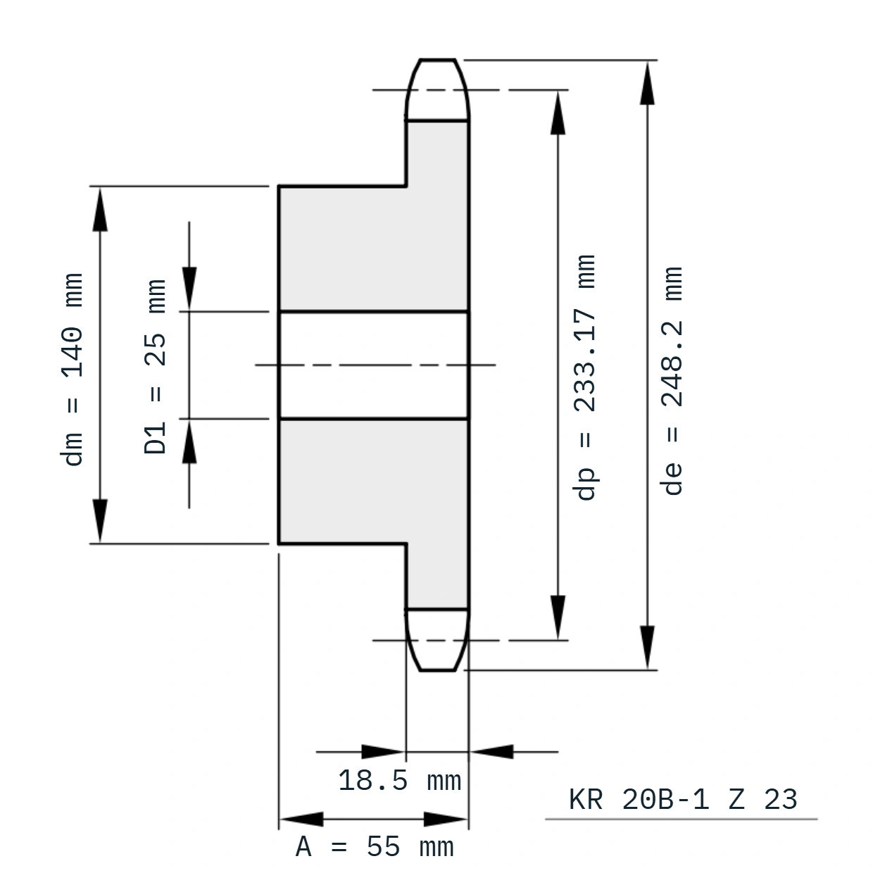 KR 20B-1 Z 23