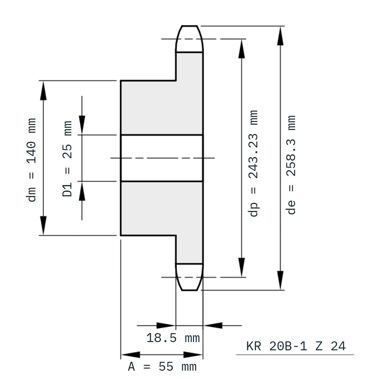 KR 20B-1 Z 24