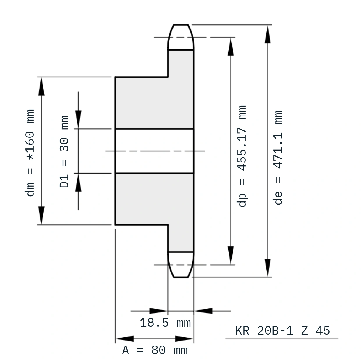 KR 20B-1 Z 45