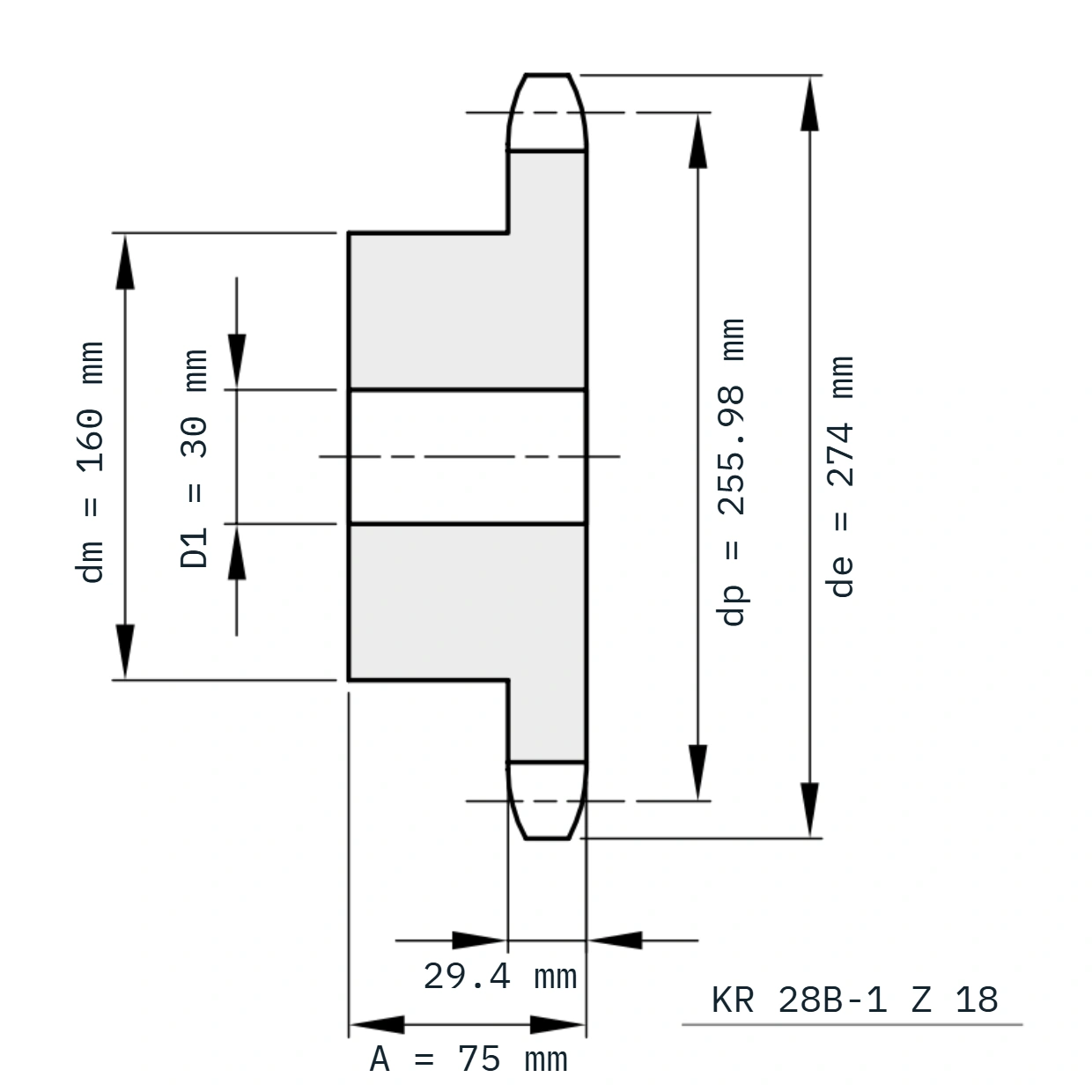 KR 28B-1 Z 18