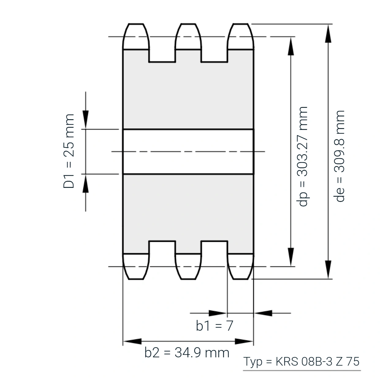 KRS 08B-3 Z 75
