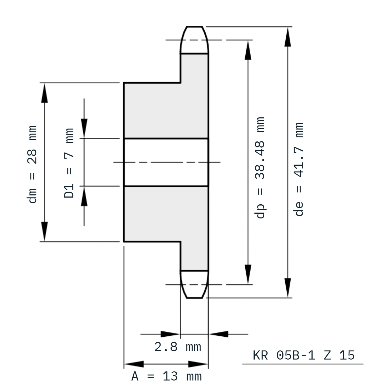 KR 05B-1 Z 15