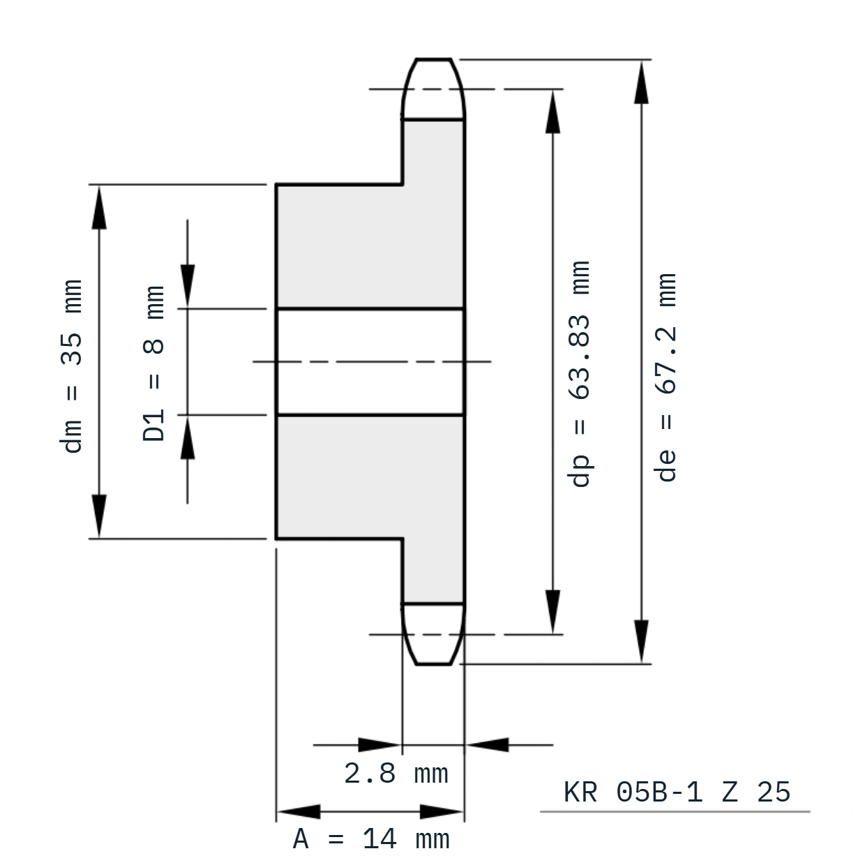 KR 05B-1 Z 25