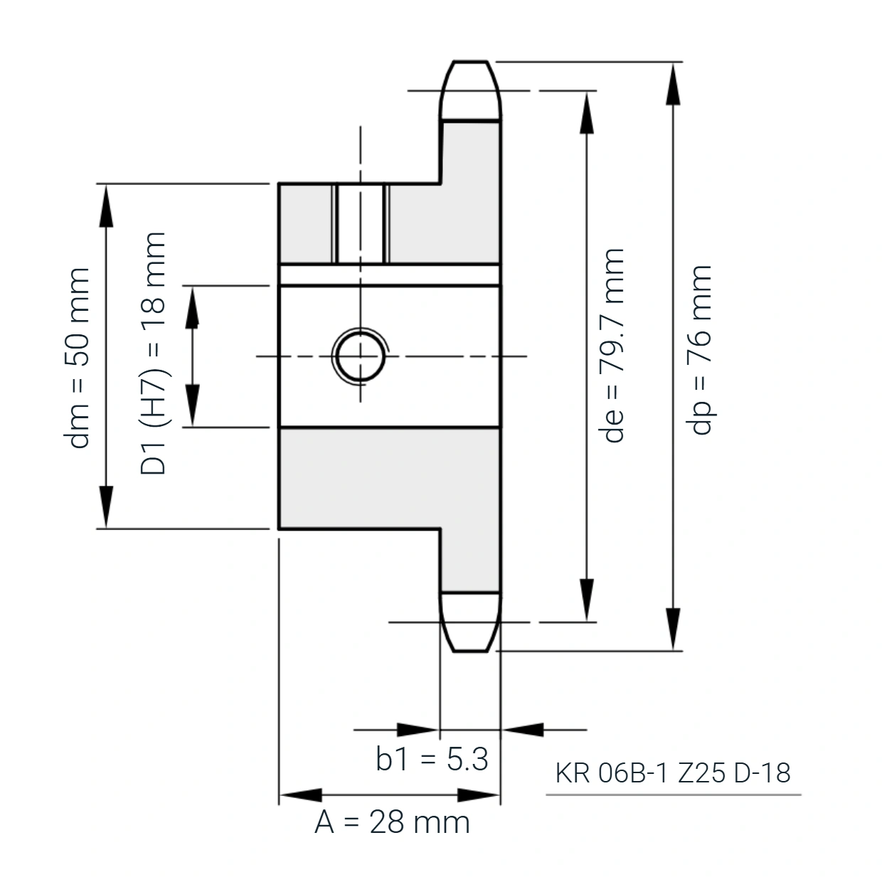 KR 06B-1 Z25 D-18