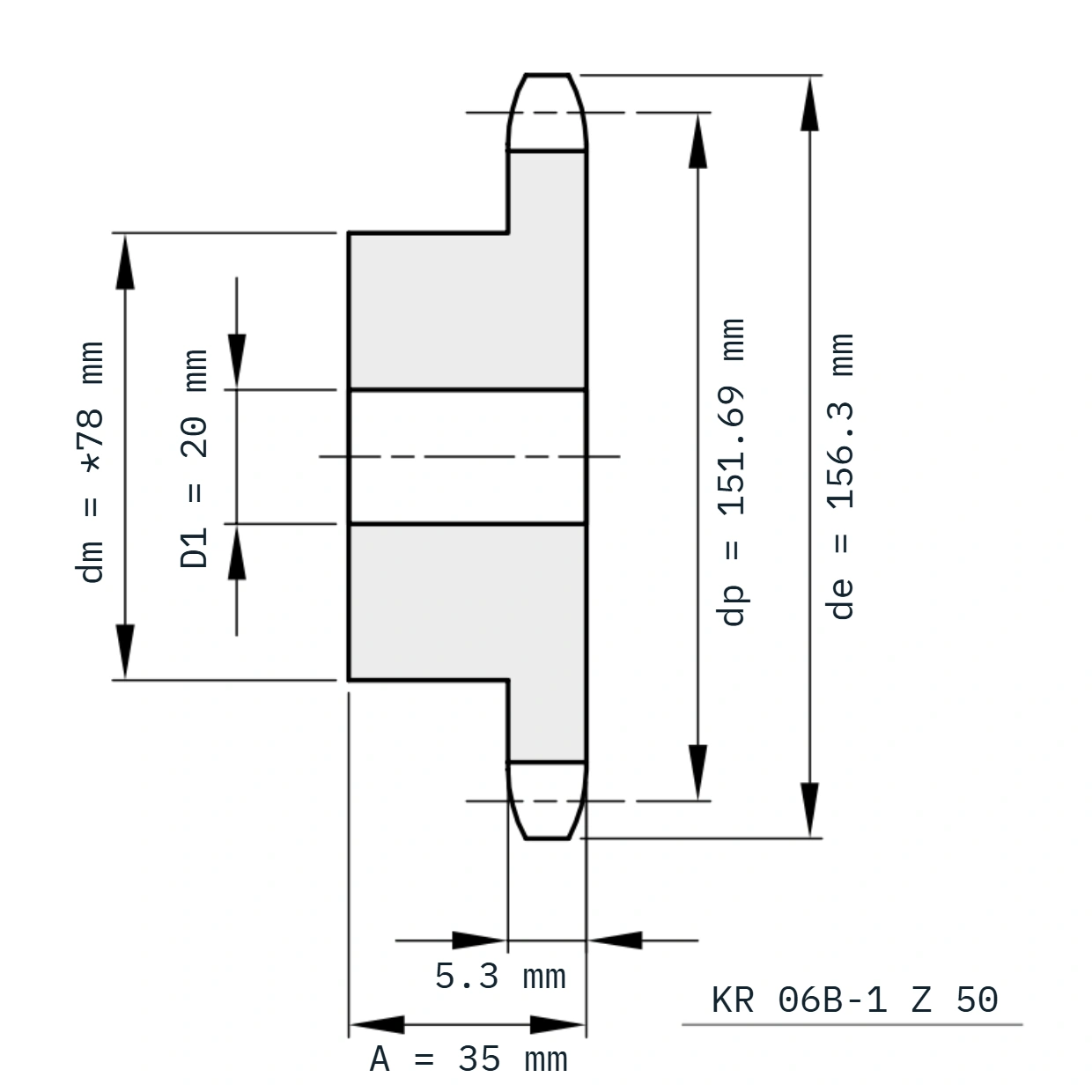 KR 06B-1 Z 50