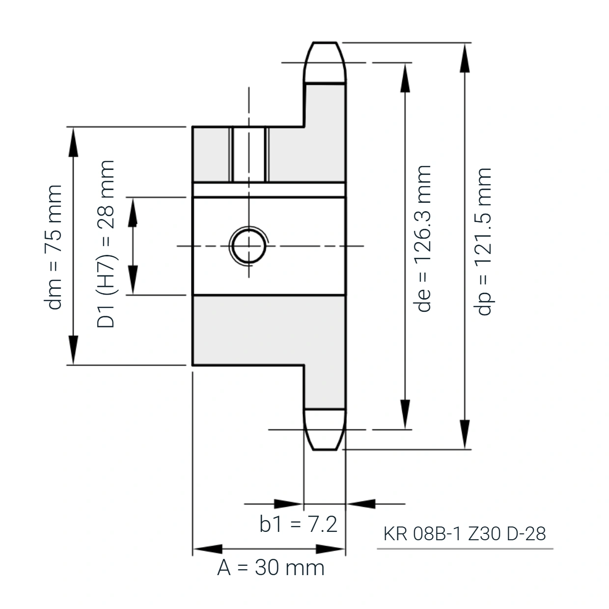 KR 08B-1 Z30 D-28