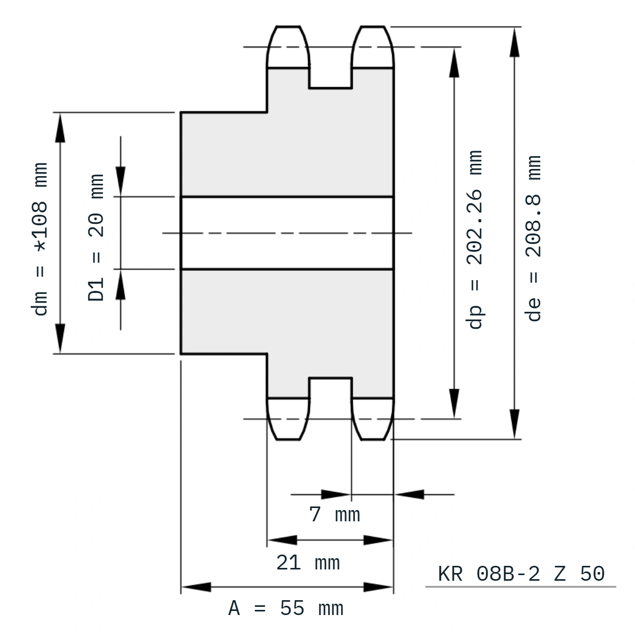 KR 08B-2 Z 50