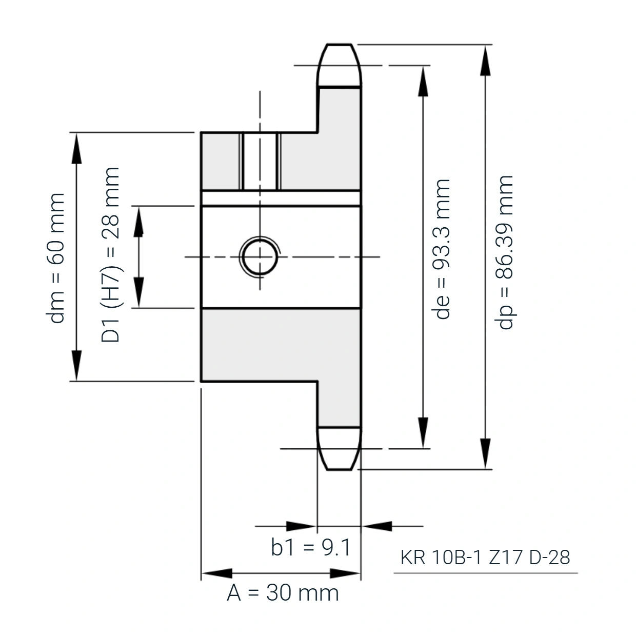 KR 10B-1 Z17 D-28
