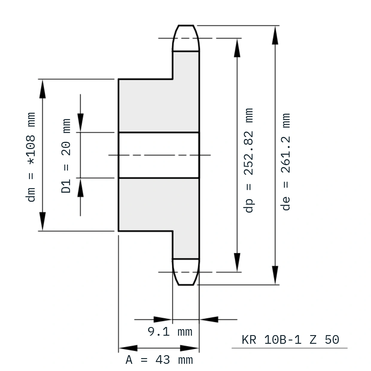 KR 10B-1 Z 50