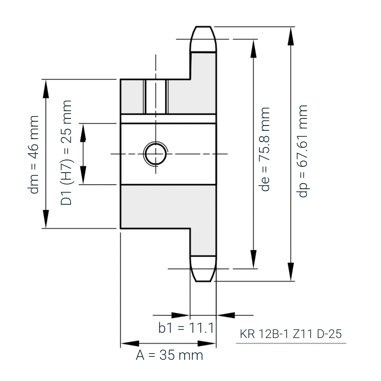 KR 12B-1 Z11 D-25