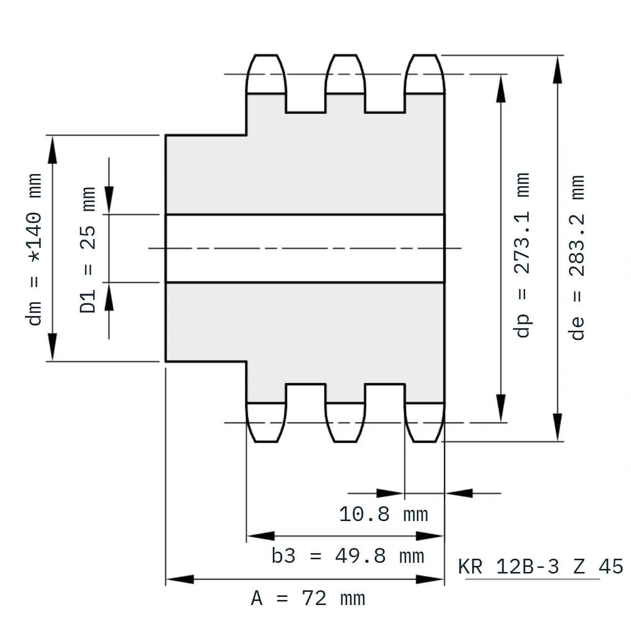 KR 12B-3 Z 45