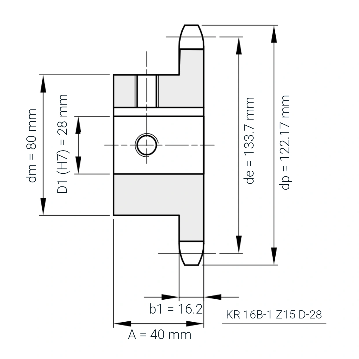 KR 16B-1 Z15 D-28
