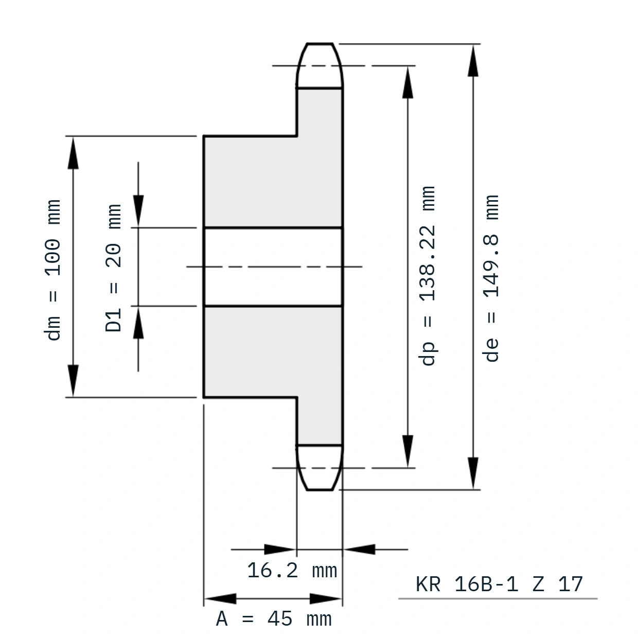 KR 16B-1 Z 17 GH