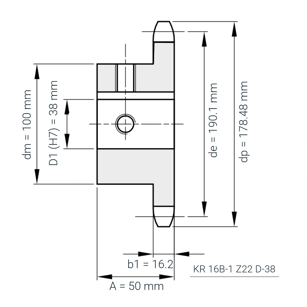 KR 16B-1 Z22 D-38