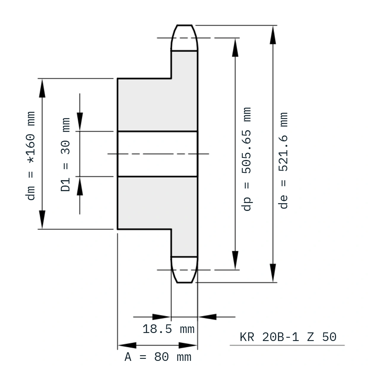 KR 20B-1 Z 50