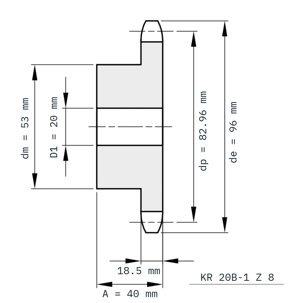 KR 20B-1 Z 8
