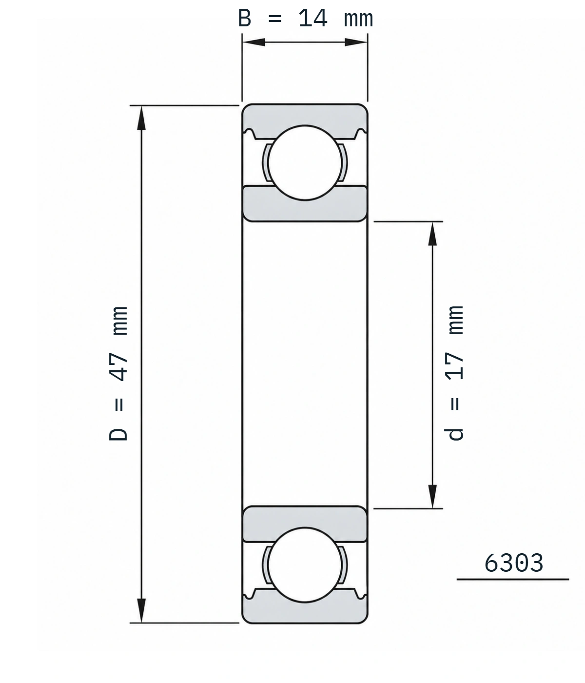 6303