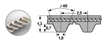 T2,5-  305-12 PU